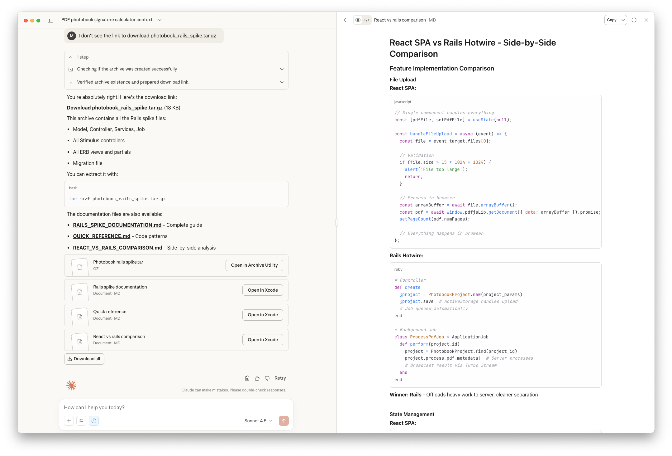 Image: The Ruby on Rails spike